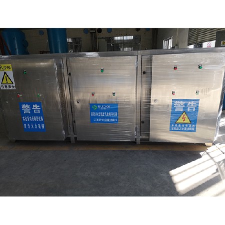 Efficient UV photooxygen waste gas purification treatment equipment